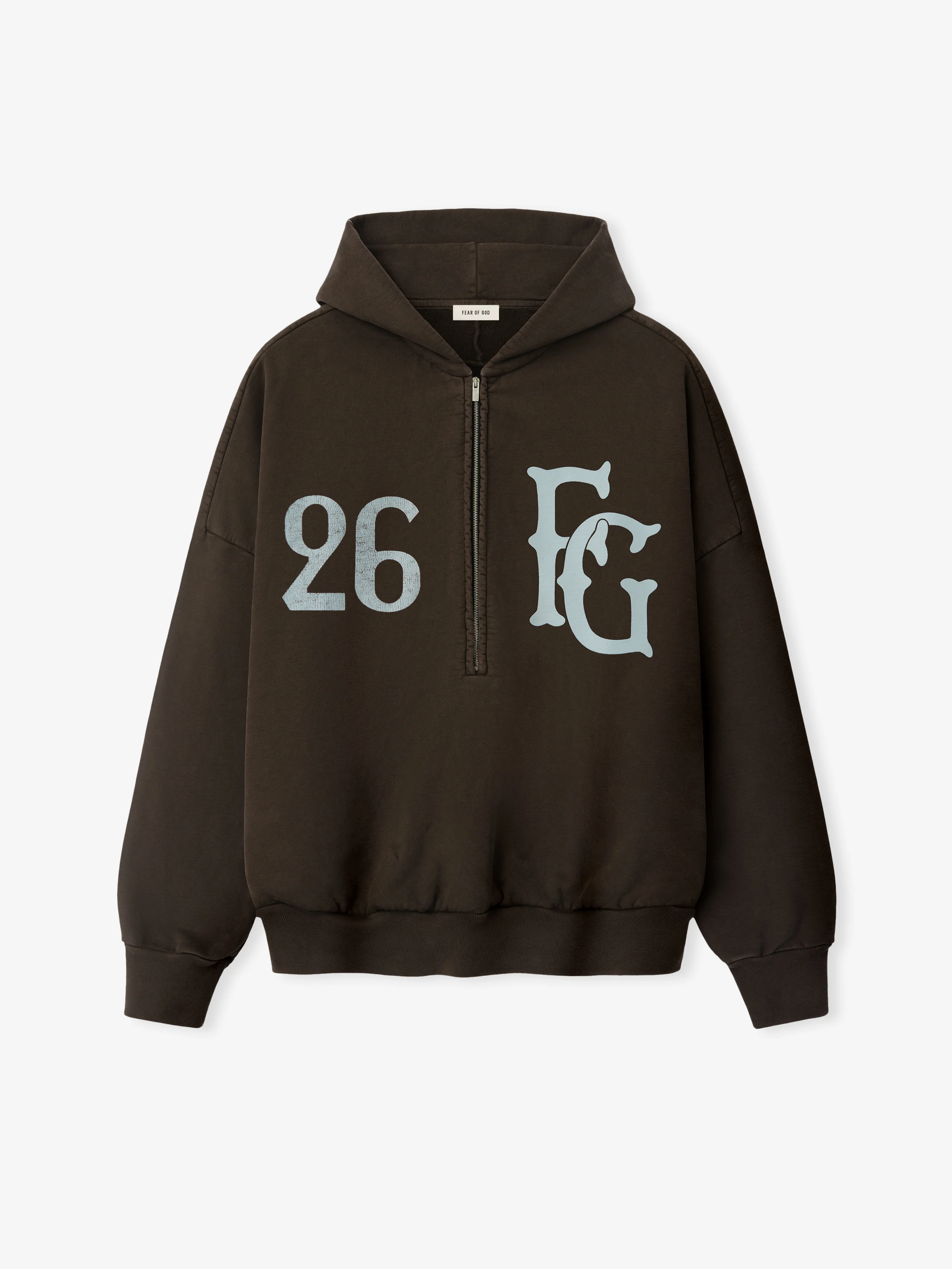 Baseball Club Half Zip Hoodie