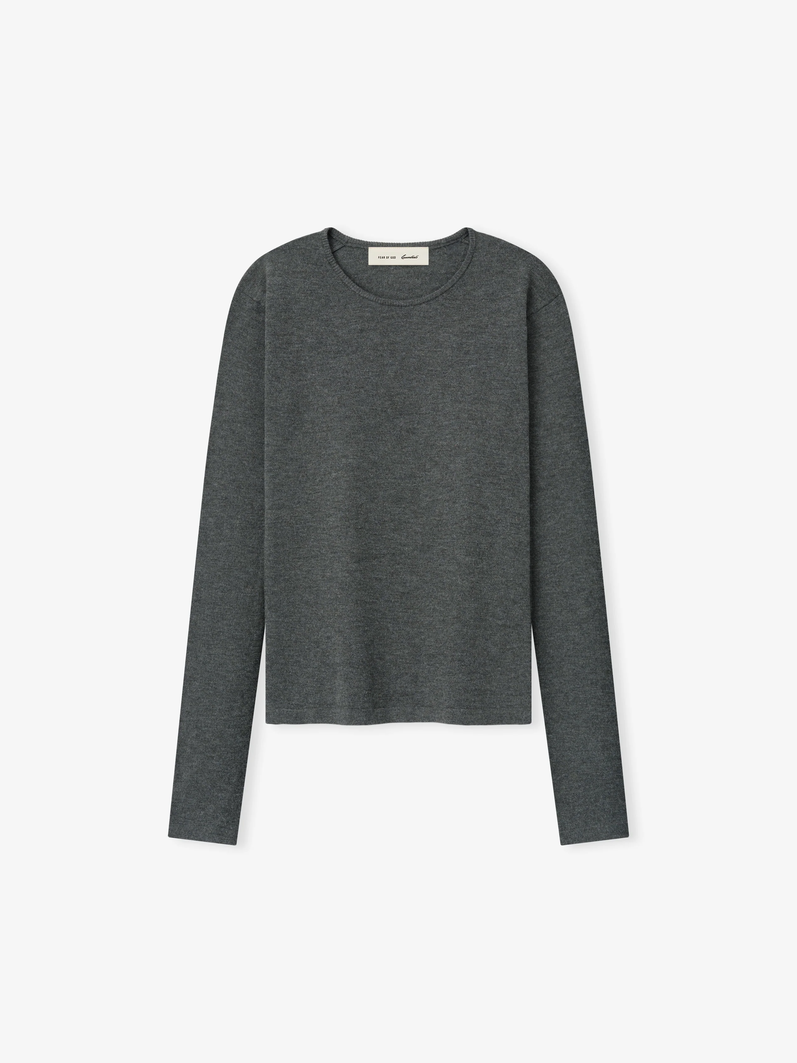 Womens Soft Knit Slim Longsleeve