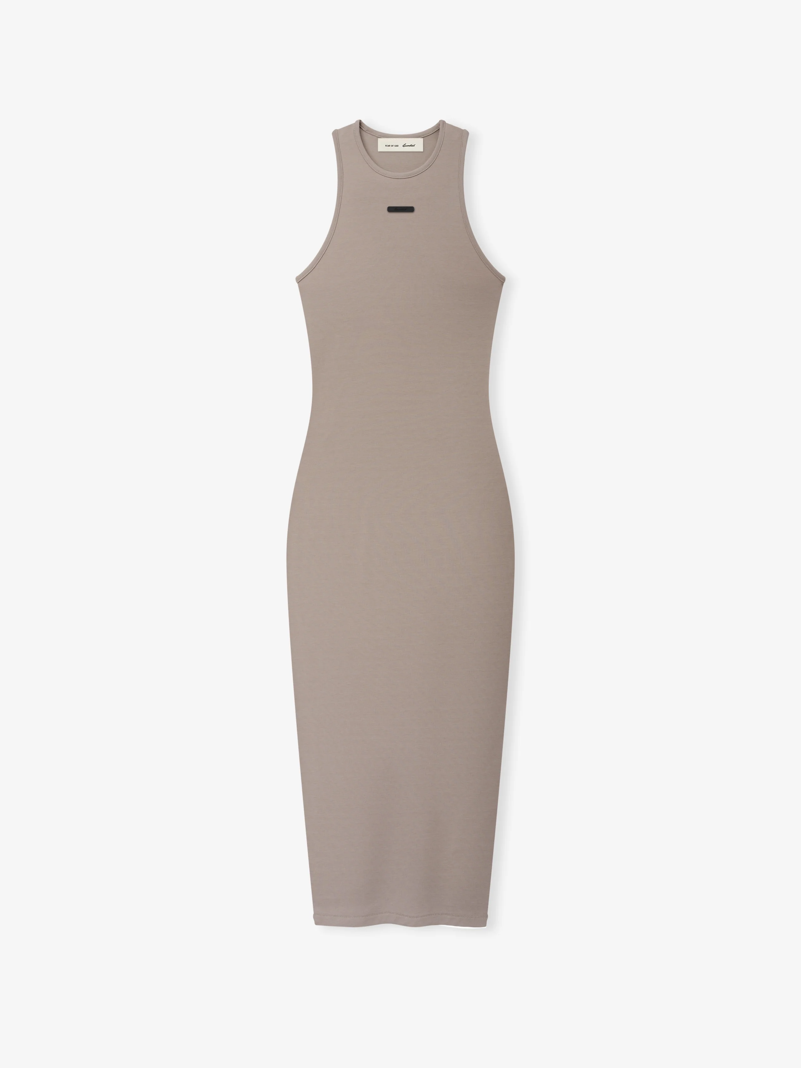 Womens Soft Rib Racerback Dress